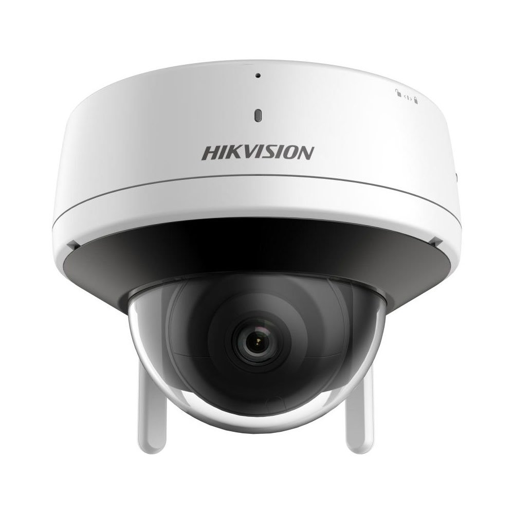 Camera supraveghere IP Wifi Dome Hikvision DS-2CV2141G2-IDW2E, 4 MP, 2.8 mm, IR 30 m, microfon si difuzor, slot card HikVision