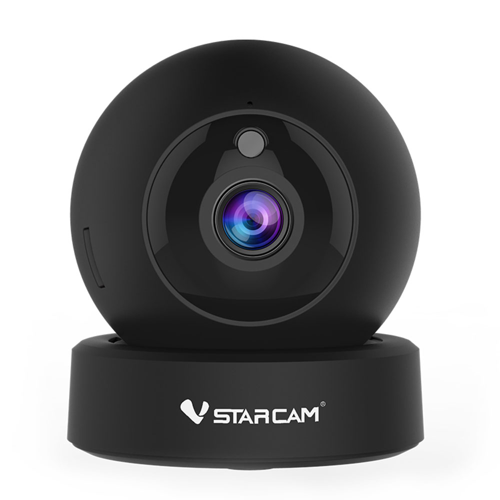 Camera supraveghere wireless IP WiFi PT Vstarcam C43S, 3 MP, IR 10 m, 4 mm, slot card, microfon, detectie miscare spy-shop.ro