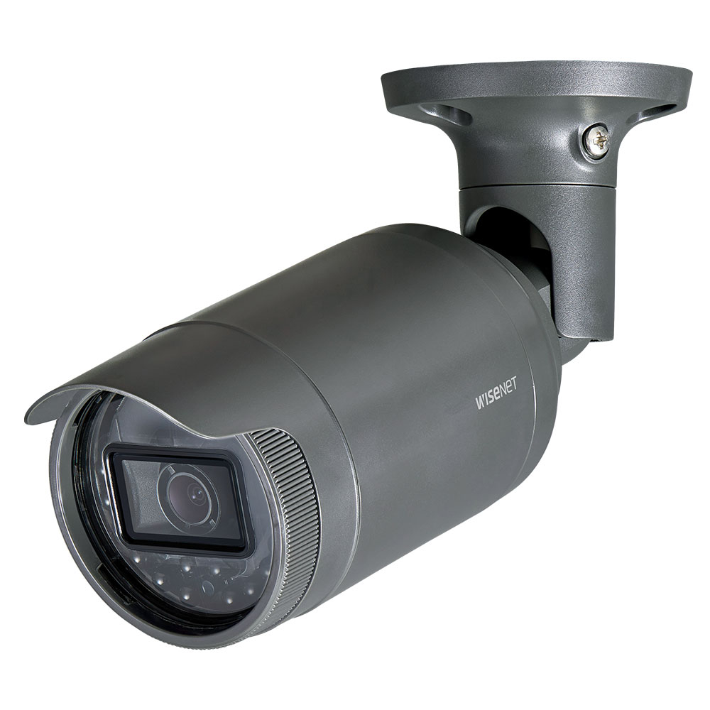 Camera supraveghere Hanwha Wisenet LNO-6010R, 2 MP, 3.0 mm, IR 30m, slot card, PoE 3.0 imagine noua