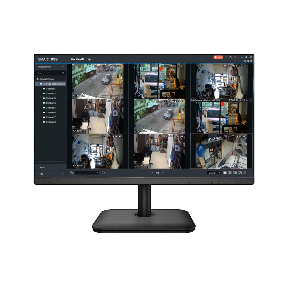 Monitor Full HD W-LED VA Dahua LM22-F200, 21.45 inch, 60 Hz, 6.5 ms, HDMI, VGA, Audio out Dahua imagine 2022