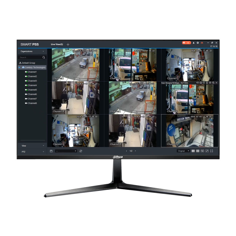 Monitor Full HD LED VA Dahua LM27-B200, 27 inch, 60 Hz, 6.5 ms, HDMI , VGA, Audio out spy-shop