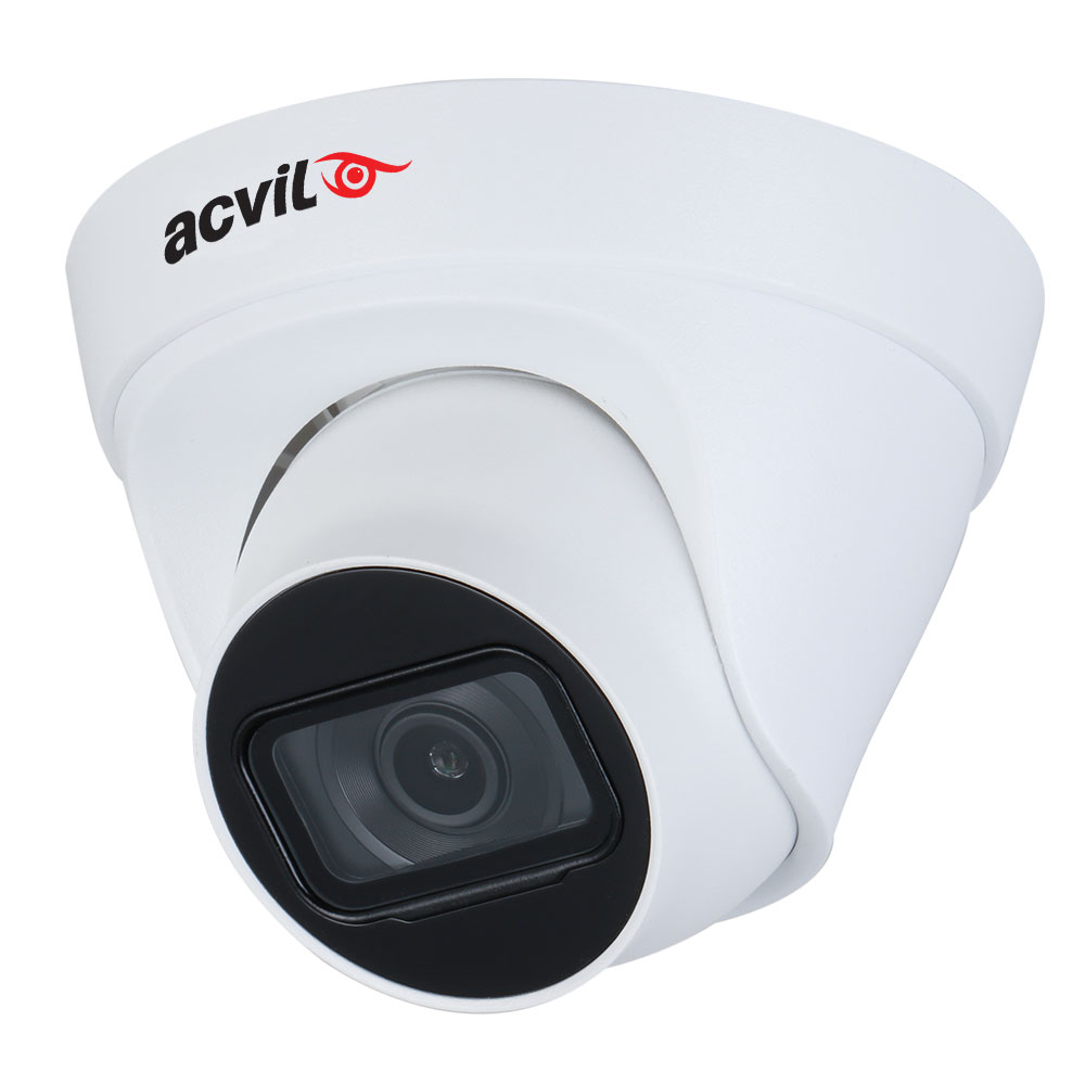 Camera supraveghere IP Dome Acvil ACV-IPDF30-4M 2.0, 4 MP, IR 30 m, 2.8 mm, PoE 2.0 imagine noua tecomm.ro