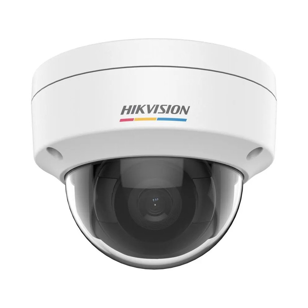 Camera supraveghere IP exterior ColorVu Dome Hikvision DS-2CD1127G0(2.8MM)(C), 2 MP, 2.8 mm, PoE HikVision