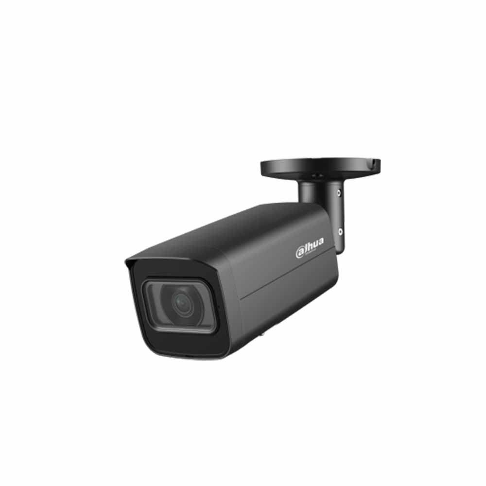 Camera supraveghere exterior IP Dahua WizSense IPC-HFW2841T-ZAS-27135-BLACK, 8 MP, 2.7 mm–13.5 mm, IR 60 m, microfon, slot card, PoE, negru 2.7