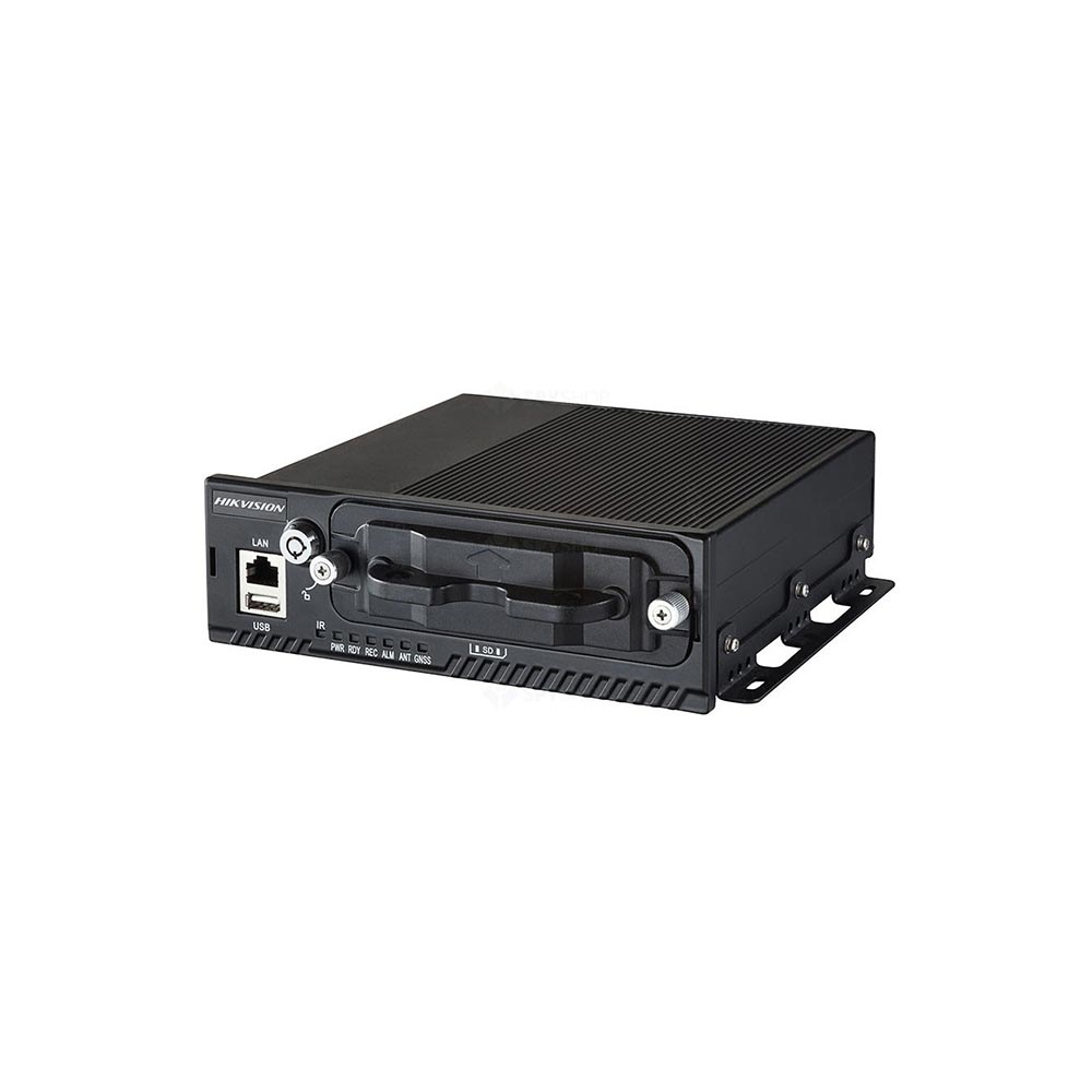 NVR auto Hikvision AE-MN5043(RJ45), 4 canale, 2 MP, GPS, PoE, slot card (DVR/NVR) imagine noua idaho.ro