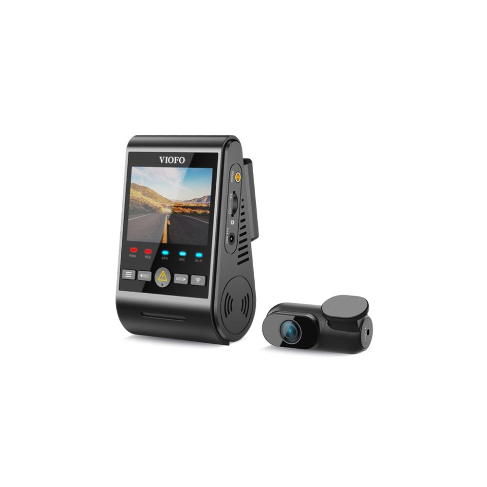 Camera auto fata/spate Viofo A229 DUO, 4 MP, WiFi, GPS, slot card, detectia miscarii, microfon spy-shop.ro