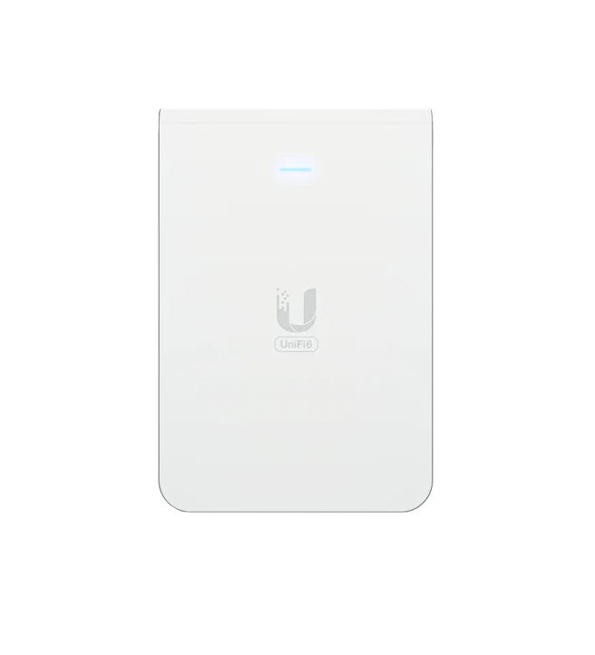 Acces Point Ubiquiti UniFi6 In-Wall, 4.8 Gbps Mbps, 2.4/5.0 GHz,4 porturi, 300 utilizatori, PoE 2.4/5.0 imagine noua idaho.ro