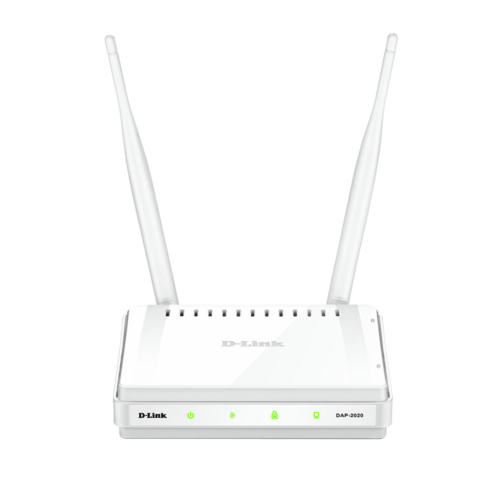 Acces Point wireless de interior D-Link DAP-2020, 1 port, 2.4 GHz, 5 dBi, 300 Mbps