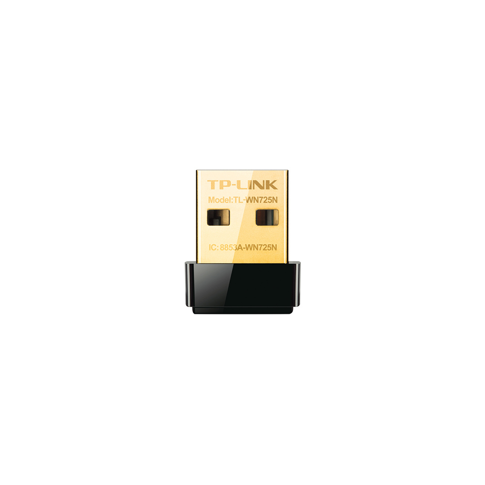 Adaptor Nano USB Wi-Fi TP-Link TL-WN725N, 150 Mbps, 2.4 Ghz, USB 2.0