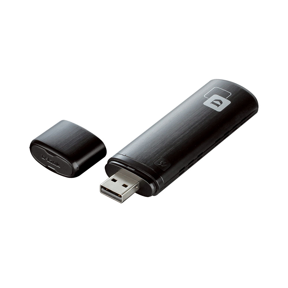 Adaptor wireless Dual Band D-Link AC1300 DWA-182, USB, MU-MIMO, 2.4/5.0 GHz, 1300 Mbps D-Link