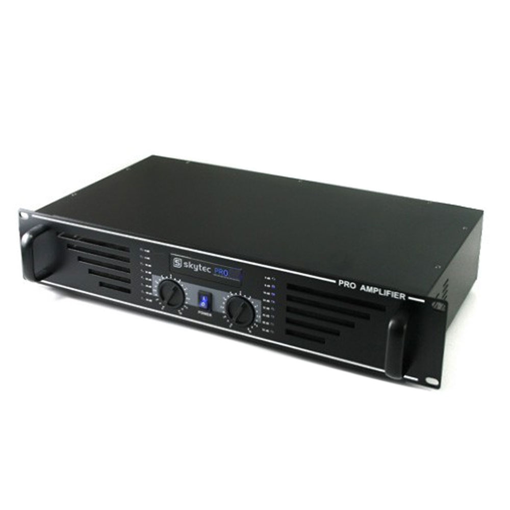 Amplificator semi profesional cu 2 canale Skytec SKY-480 172.032, 2x240W, 4-8 ohm la reducere Skytec