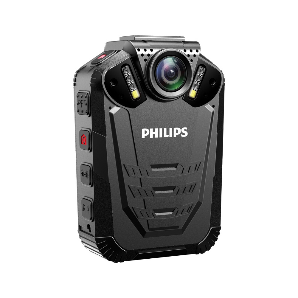 Body camera Full HD Philips VTR8210 + Card 32 GB inclus, 32 MP Philips imagine noua tecomm.ro