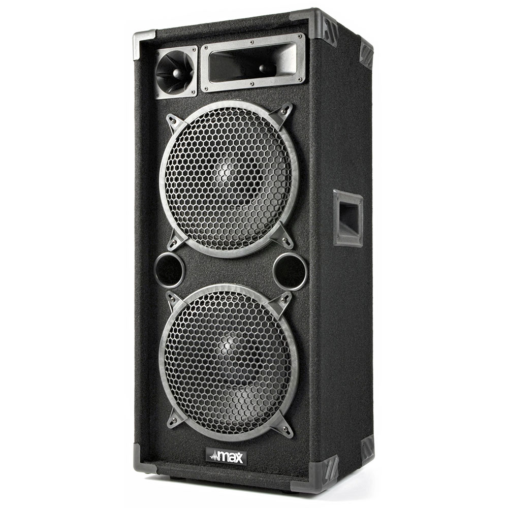 Boxa pasiva pentru sonorizari MAX210 170.670, 2×10 inch, 150W RMS, 3 cai, 8 ohm, 40-18.000 Hz la reducere (150W)