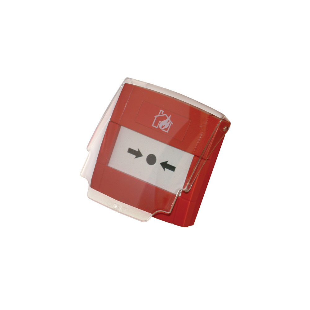 Buton de incendiu conventional KAC RPRF01, resetabil, NO, rosu la reducere butoane
