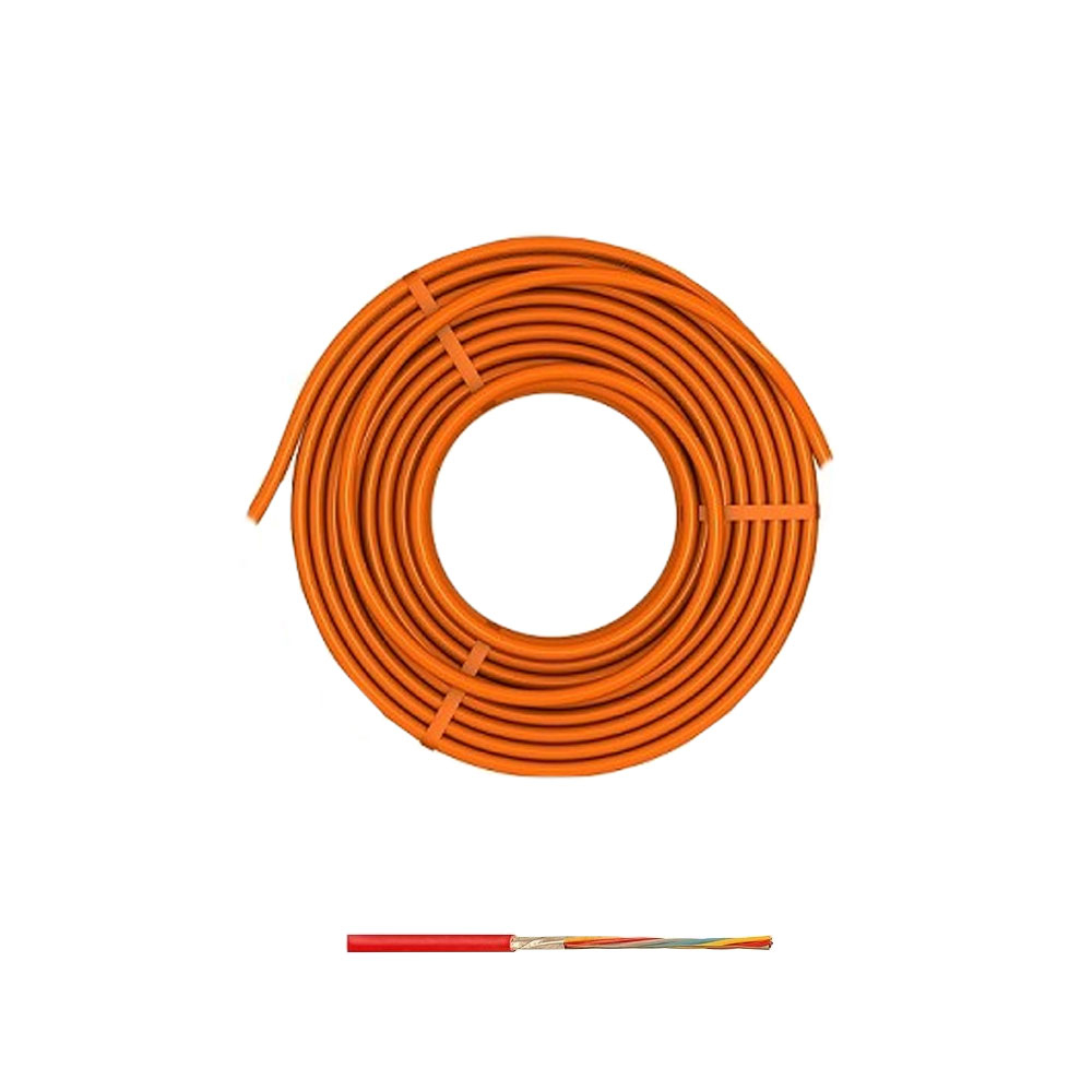 Cablu de incendiu JE-H(ST)H TED A0060699, 2x2x0.8 mm, E30/E90, ecranat, rola 100 m 100 imagine noua