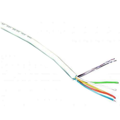 Cablu ecranat de alarma 6×0.22 MM SA62BI, aluminiu cuprat (100M) (100M) imagine 2022 3foto.ro
