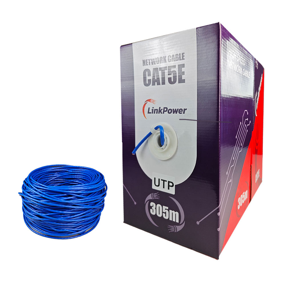 Cablu UTP CAT5E Cupru LinkPower LINK-UTP-305, pret/305 m cablu