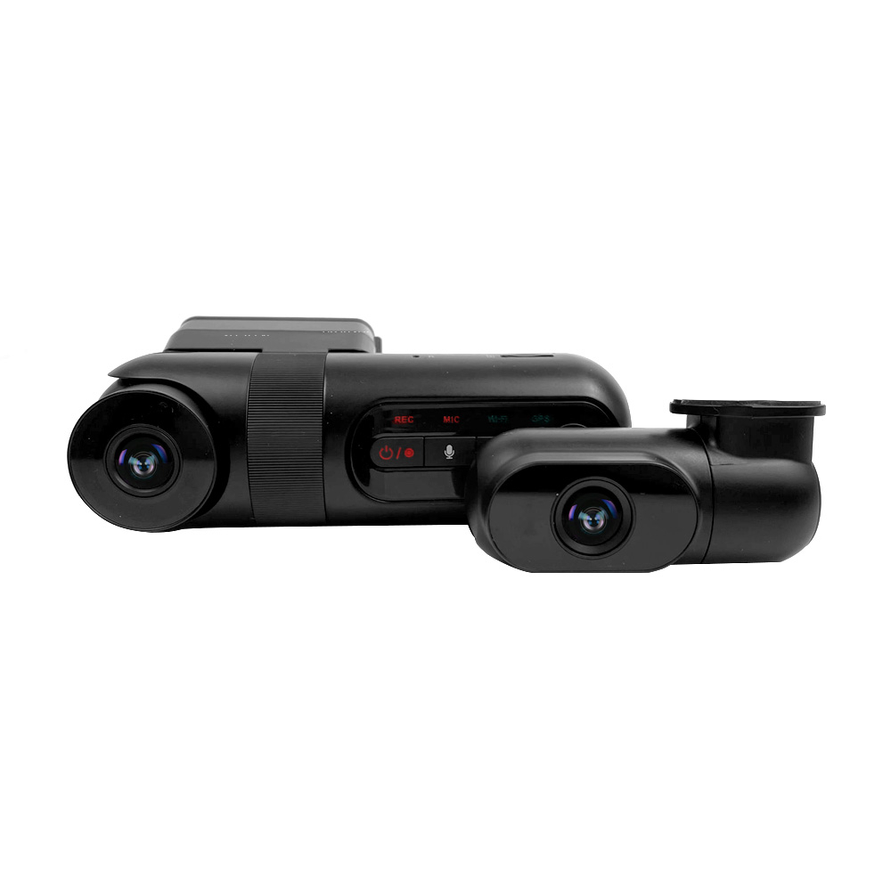 Camera auto tripla Viofo T130-3CH-G, fata, spate, interior, 2K QuadHD+, GPS, slot card, detectia miscarii Accesorii imagine Black Friday 2021