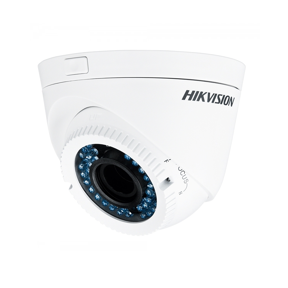 Camera supraveghere Dome Hikvision TurboHD DS-2CE56D1T-VFIR3, 2 MP, IR 40 m, 2.8 - 12 mm