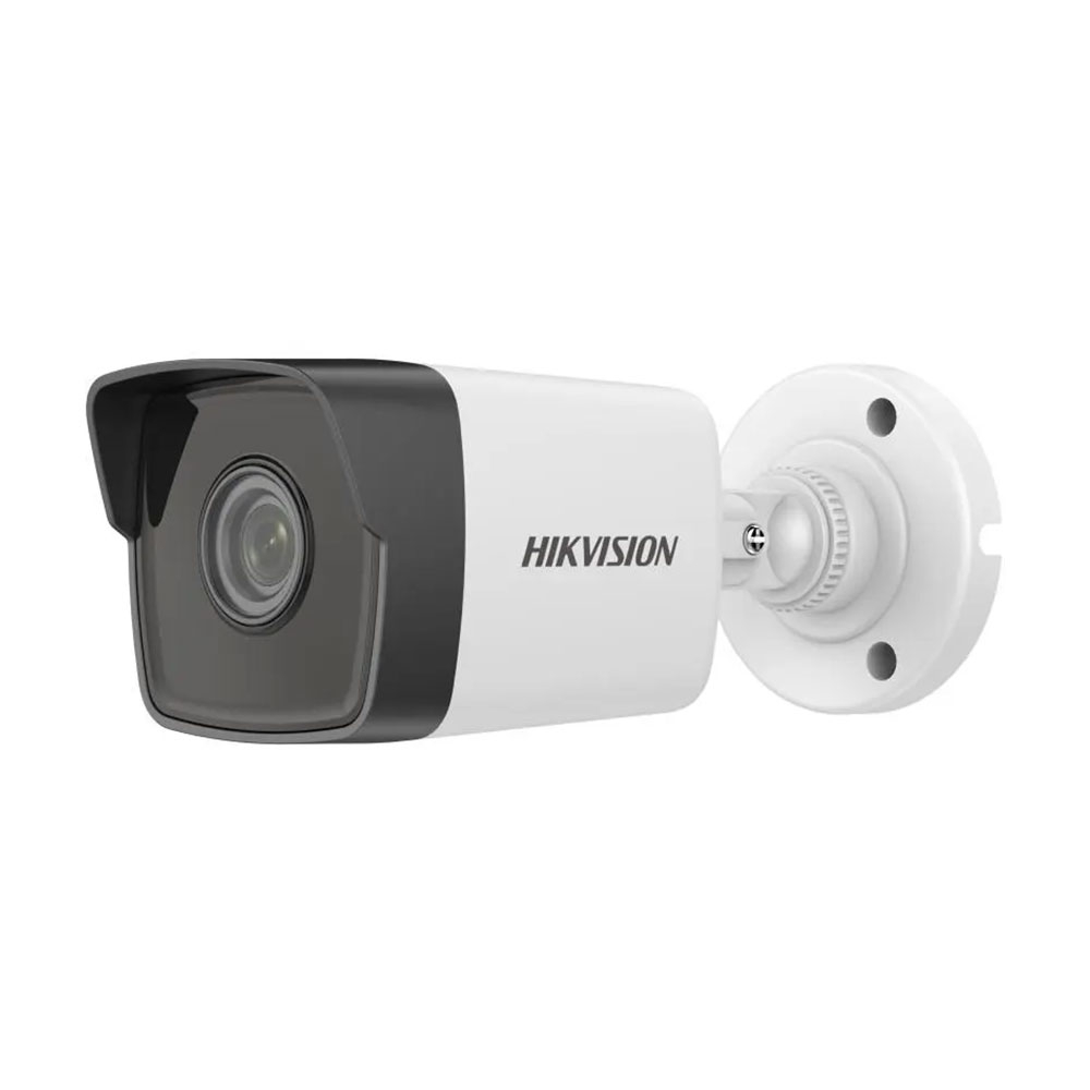 Camera supraveghere exterior IP Hikvision DS-2CD1053G0-I4C, 5 MP, 4 mm, IR 30 m, slot card HikVision