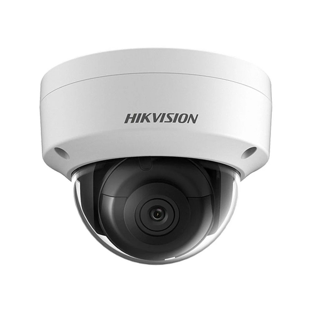 Camera de supraveghere IP Dome Hikvision Acusense DS-2CD2183G2-I28, 8 MP, 2.8 mm, IR 30 m, PoE, slot card HikVision
