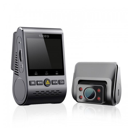 RESIGILAT - Camera auto duala VIOFO A129 DUO IR, 2MP, WiFi, night vision, GPS