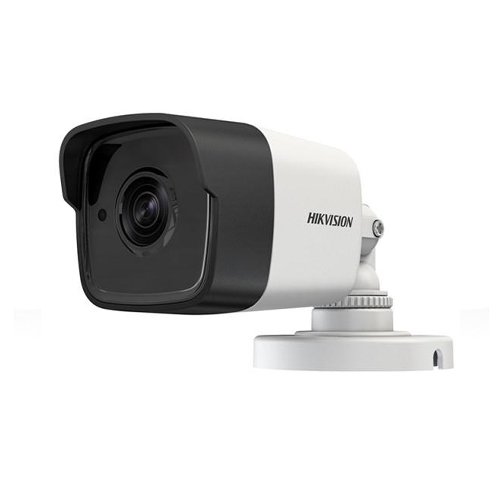 Kit Camera supraveghere exterior Hikvision Ultra Low Light TurboHD DS-2CE16D8T-ITF, 2 MP, IR 20 m, 2.8 mm + alimentator 2.8