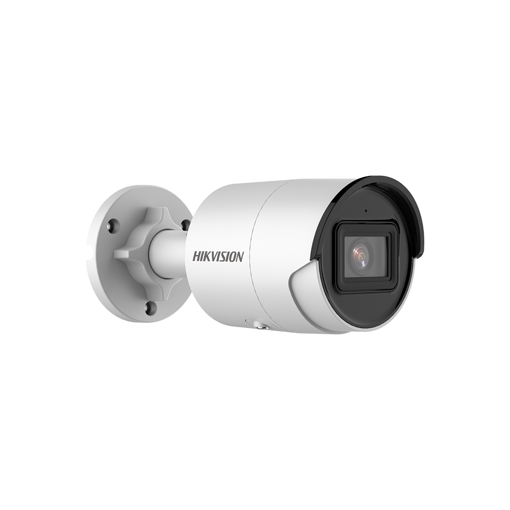 Camera supraveghere de exterior IP Hikvision AcuSense DS-2CD2043G2-I(4MM), 4MP, IR 40 m, 4 mm, slot card, PoE 4MP imagine noua idaho.ro