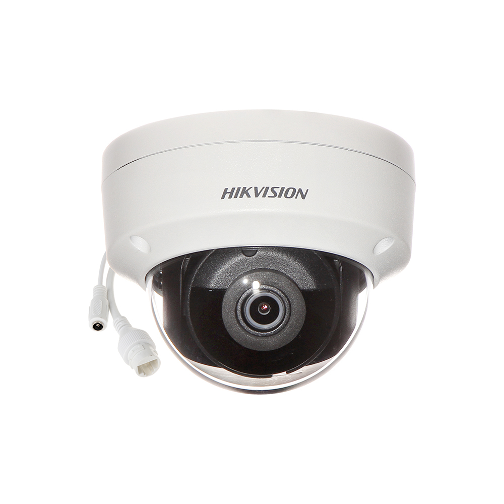 Camera supraveghere de interior IP Dome Hikvision Acusense DS-2CD2123G2-I(2.8MM)(D), 2MP, IR 30 m, 2.8 mm, slot card, PoE 2.8 imagine noua idaho.ro