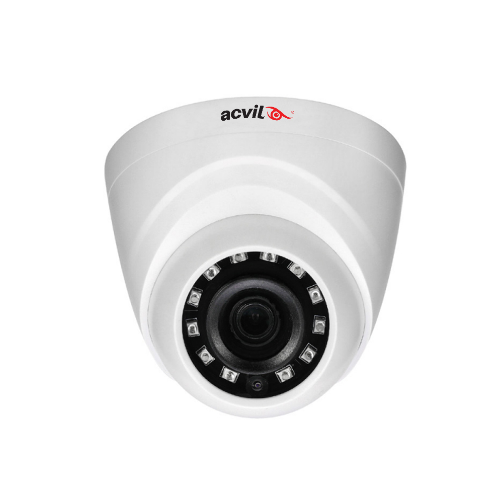 Camera supraveghere Dome Acvil ACV-DF20-4K 2.0, 8 MP, IR 20 m, 2.8 mm
