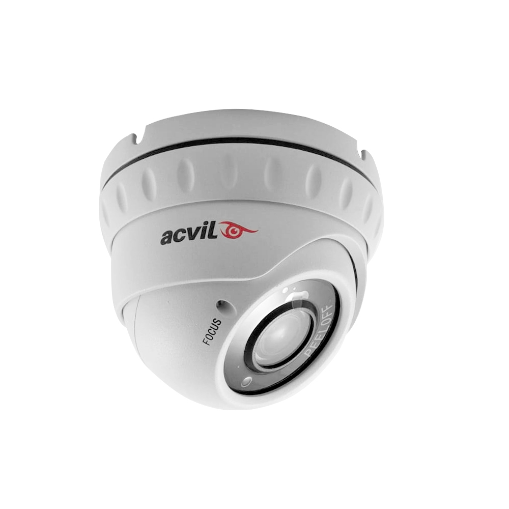 Camera supraveghere dome Acvil AHD-DV30-1080PL, 2MP, IR 30 m, 2.8-12mm