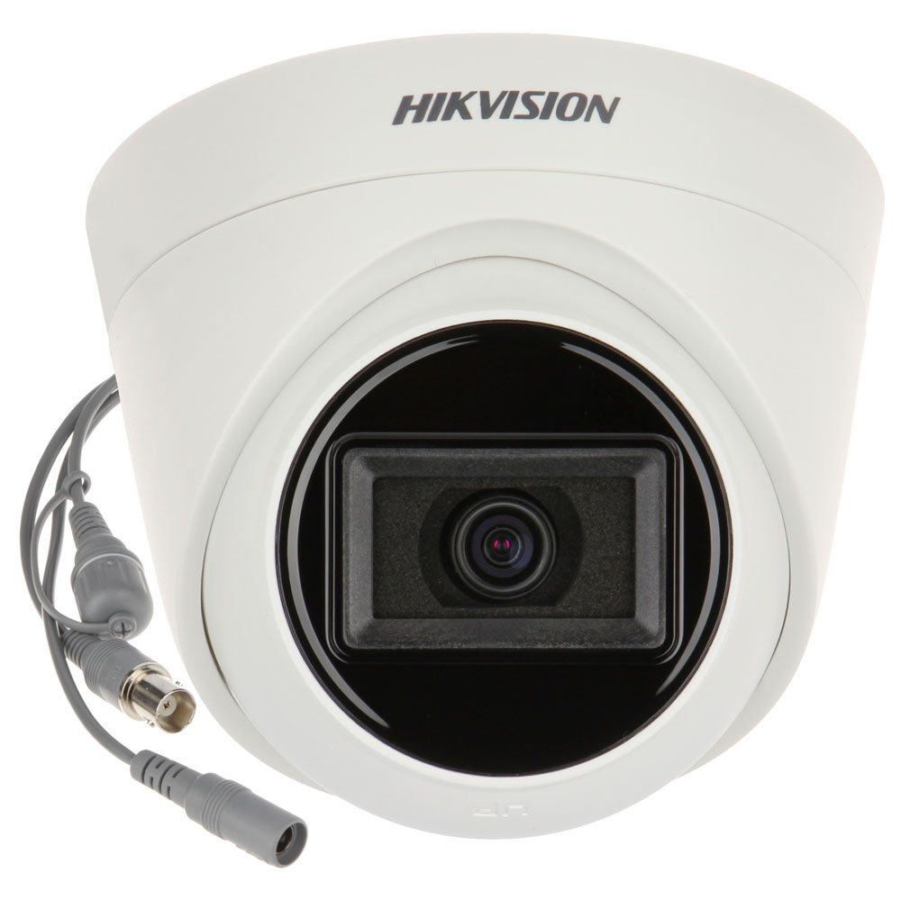 Camera supraveghere Dome Hikvision DS-2CE78H0T-IT1F(C), 5 MP, IR 30 m, 2.8 mm la reducere 2.8