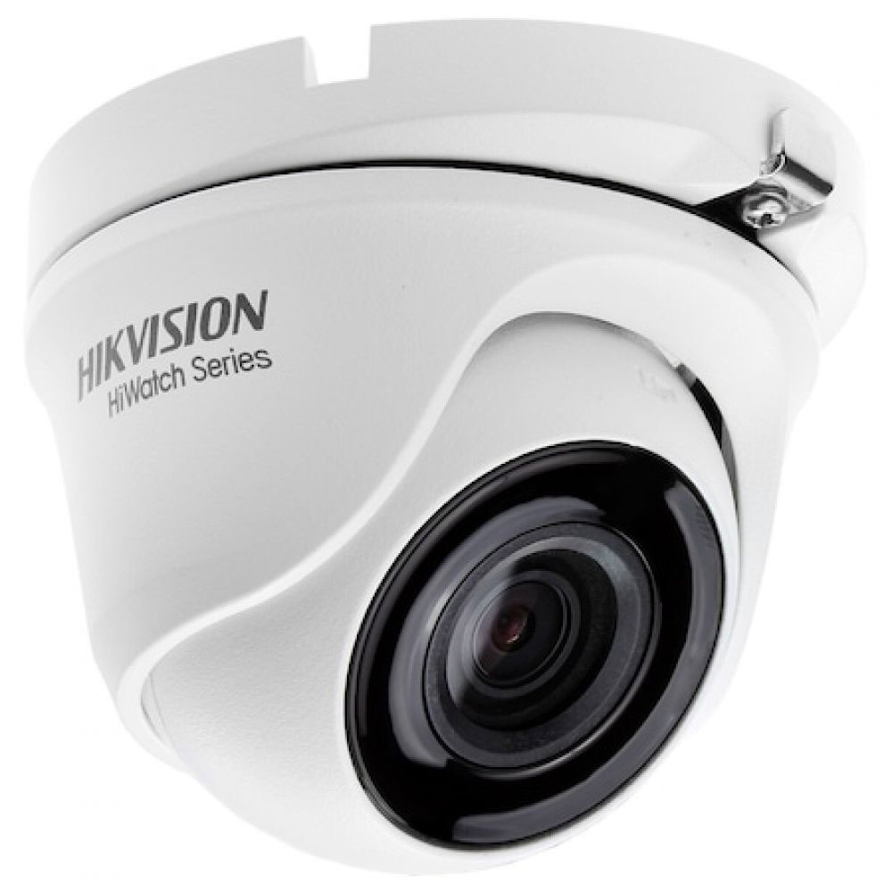 Camera supraveghere Dome Hikvision HiWatch HWT-T140-M-28, 4 MP, IR 20 m, 2.8 mm la reducere 2.8