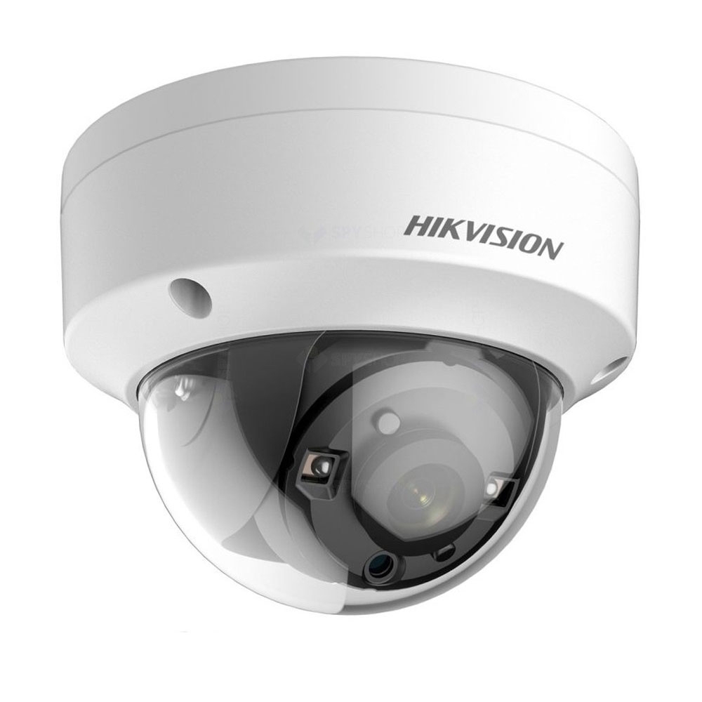 Camera supraveghere Dome Hikvision Starlight TurboHD DS-2CE56D8T-VPIT, 2 MP, IR 20 m, 2.8 mm