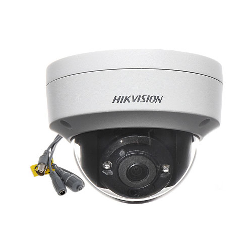 Camera supraveghere Dome Hikvision Starlight TurboHD DS-2CE56D8T-VPITF, 2 MP, IR 30 m, 2.8 mm imagine spy-shop.ro 2021