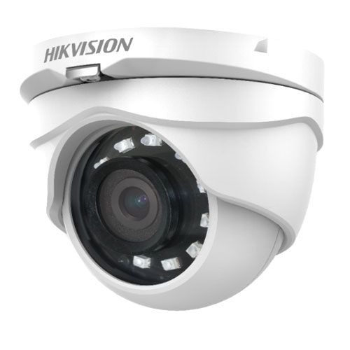 Camera supraveghere Dome Hikvision TurboHD DS-2CE56D0T-IRMF C, 2 MP, IR 25 m, 2.8 mm imagine