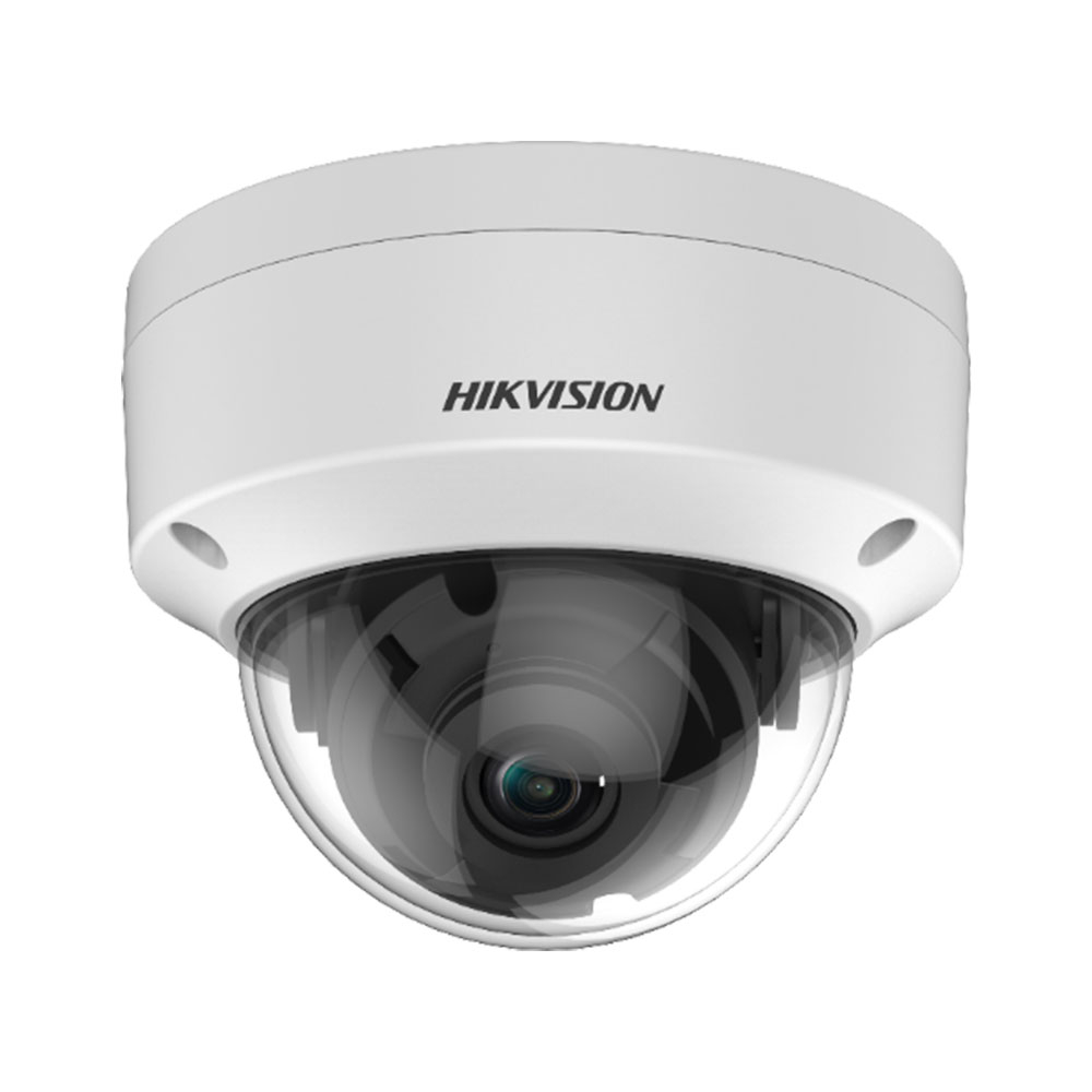 Camera supraveghere Dome Hikvision TurboHD DS-2CE57H0T-VPITF C, 5 MP, IR 20 m, 2.8 mm la reducere HikVision