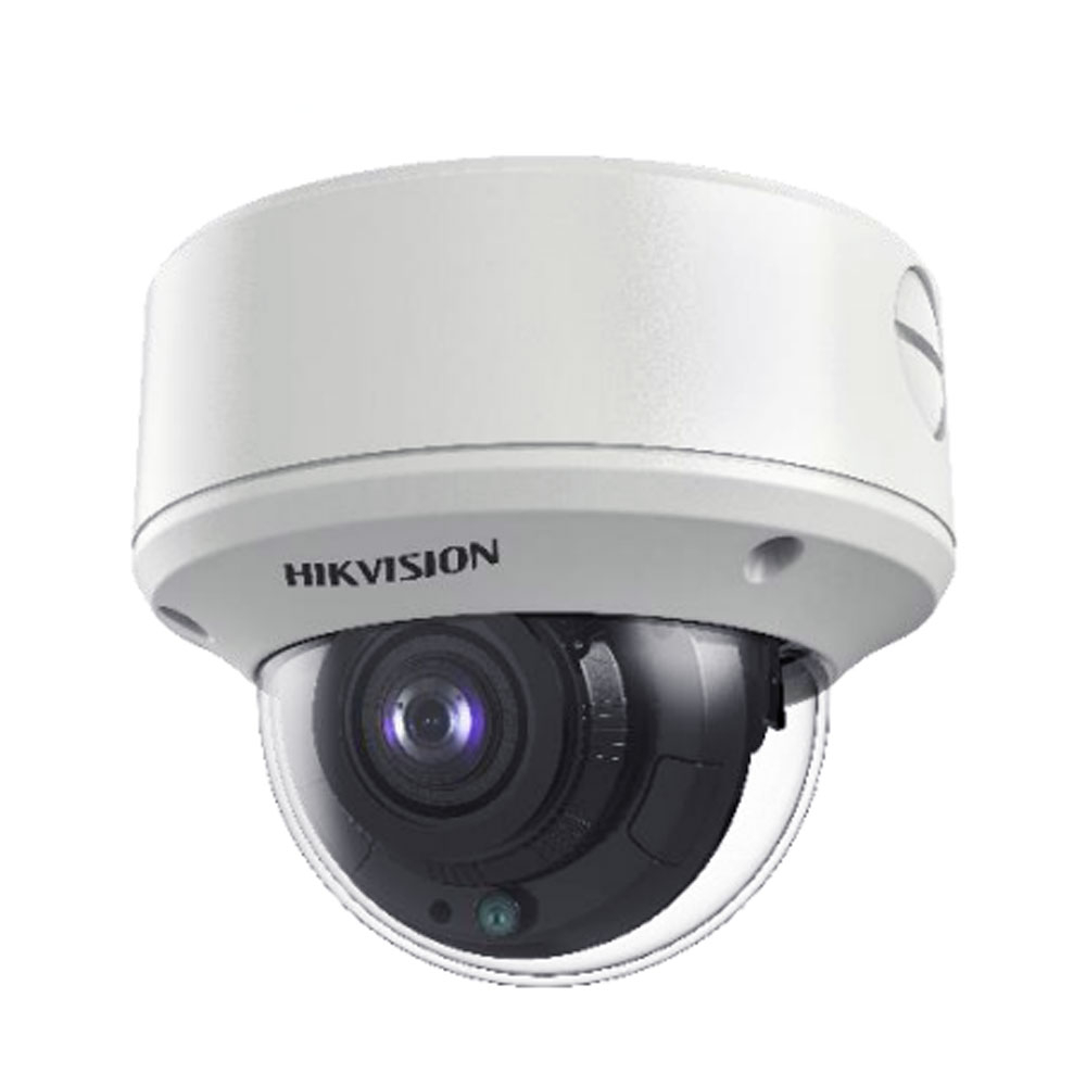 Camera supraveghere Dome Hikvision Ultra Low Light DS-2CE59H8T-VPIT3ZF, 5 MP, IR 60 m, 2.7 - 13.7 mm, motorizat