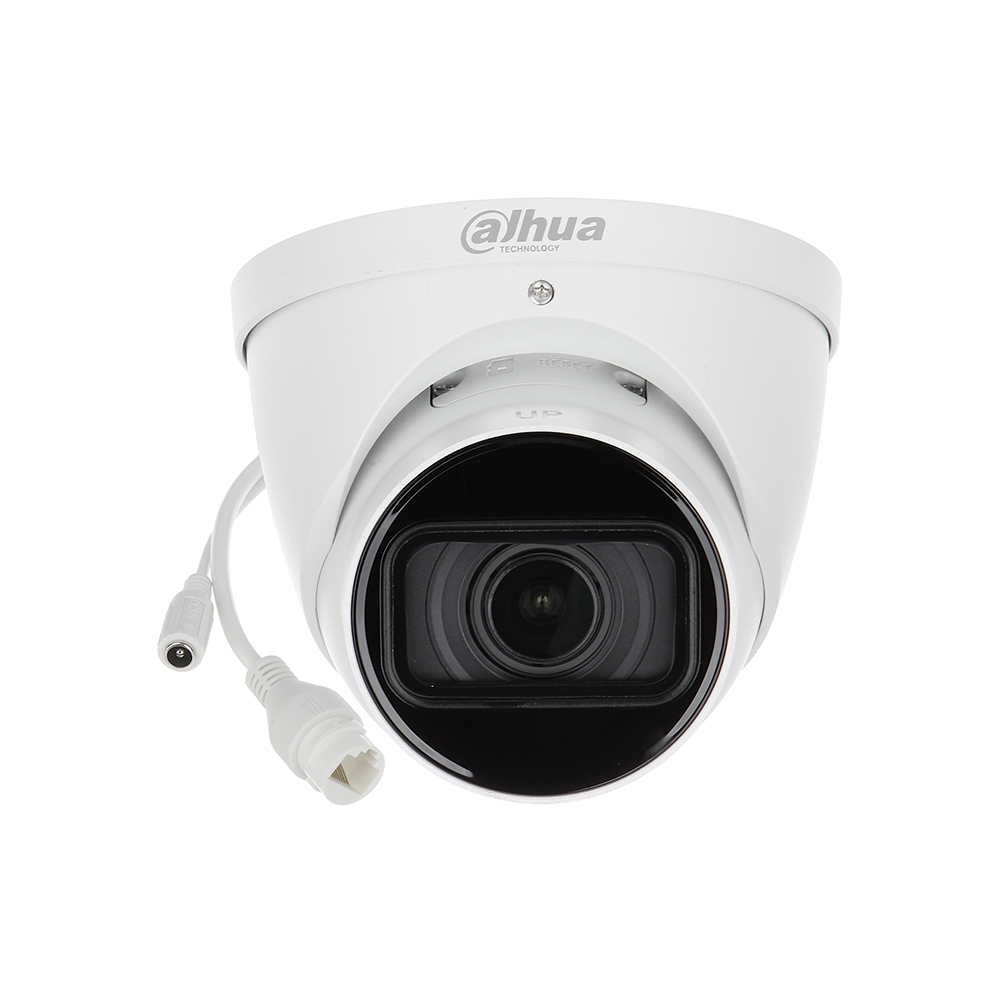 Camera supraveghere Dome IP WizSense Dahua IPC-HDW2241T-ZS-27135, 2 MP, IR 40 m, 2.7 – 13.5 mm, PoE, motorizata, microfon, slot card
