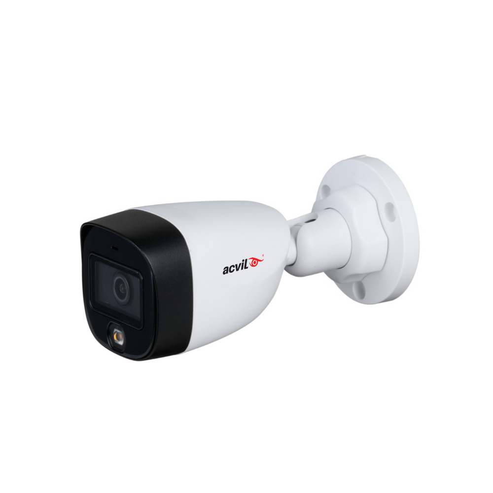 Camera supraveghere exterior Acvil Full Color ACV-FC20-2M 2.0, 2 MP, lumina alba 20 m, 2.8 mm la reducere 2.0
