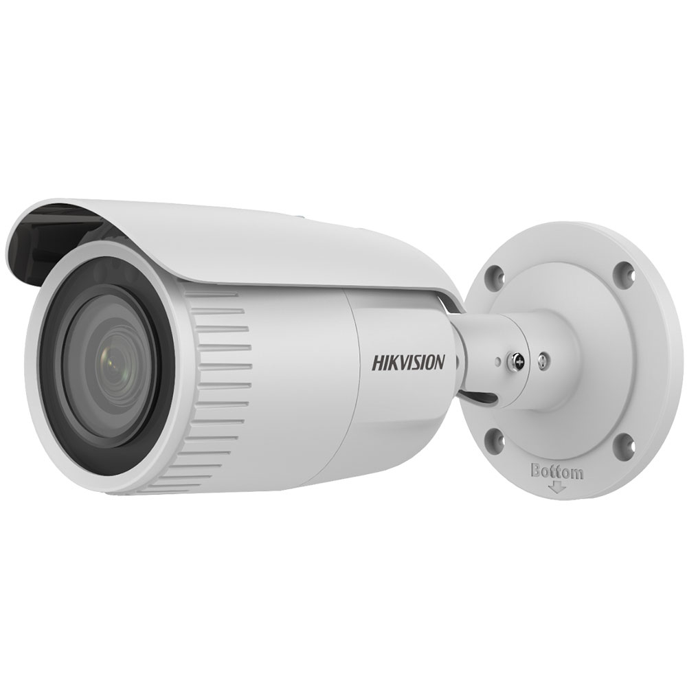 Camera supraveghere exterior IP Hikvision DS-2CD1643G0-IZC, 4 MP, IR 50 m, 2.8 – 12 mm, motorizat, slot card, PoE