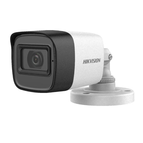 Camera supraveghere exterior Hikvision DS-2CE16D0T-ITFS, 2 MP, IR 30 m, 2.8 mm, microfon imagine