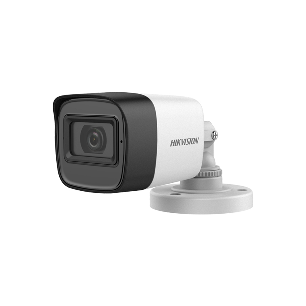 Camera supraveghere exterior Hikvision DS-2CE16H0T-ITFS36, 5 MP, IR 30 m, 3.6 mm, microfon 3.6