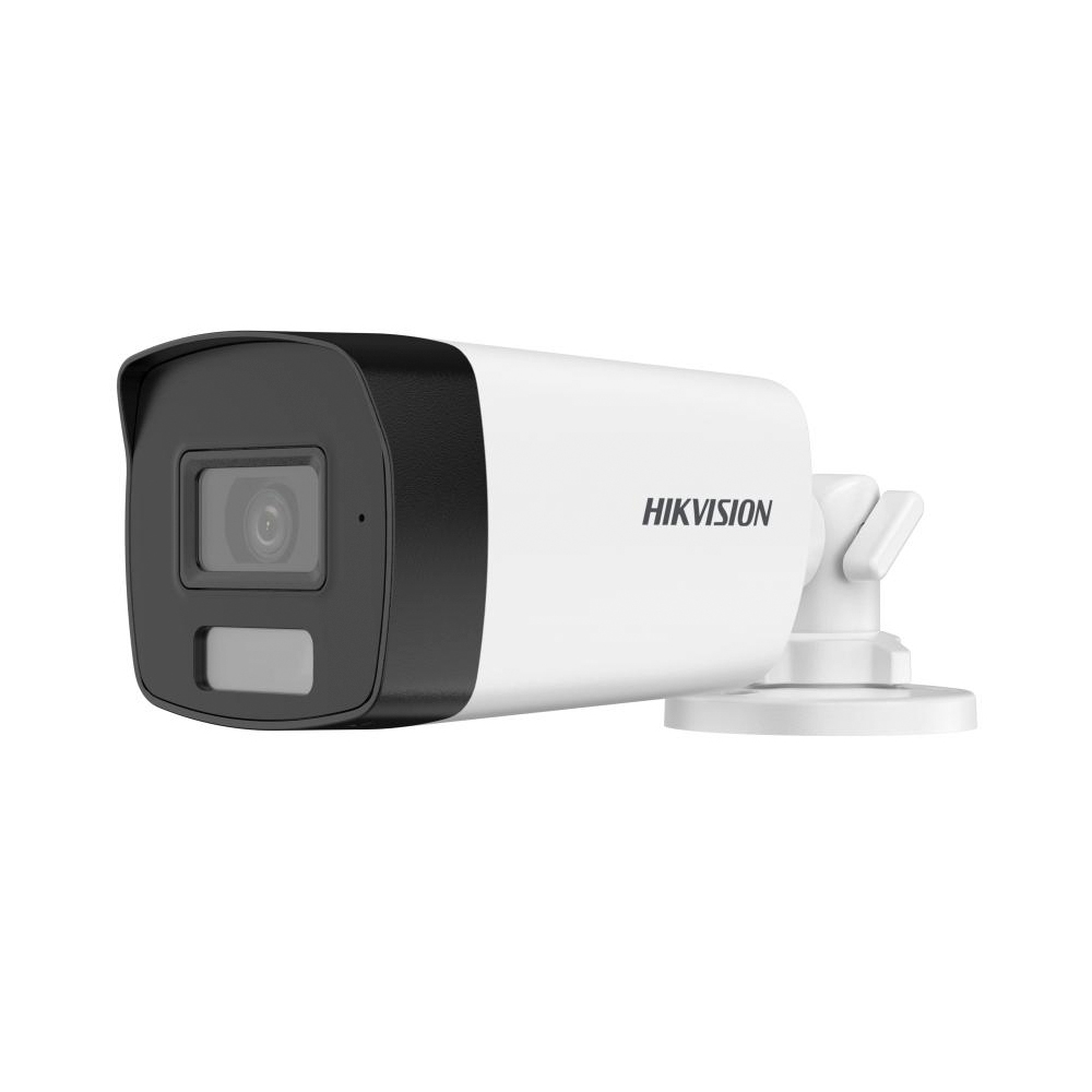 Camera supraveghere exterior Hikvision Smart Hybrid Light DS-2CE17D0T-LFS(2.8MM), 2 MP, IR 40 m, lumina alba 40 m, 2.8 mm HikVision