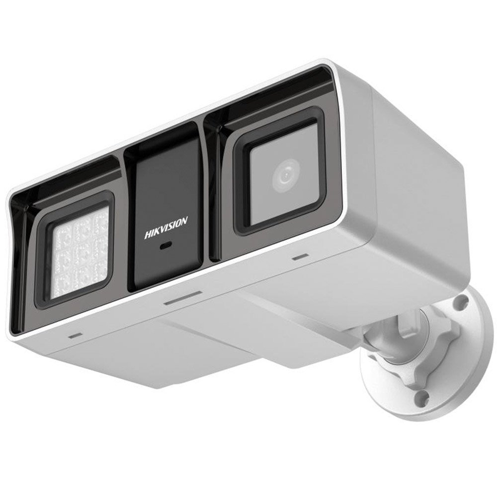 Camera Supraveghere Exterior Hikvision Smart Hybrid Light Ds-2ce18k0t-lfs(6mm), 5mp 3k, Ir/lumina Alba 60 M, 6 Mm, Microfon