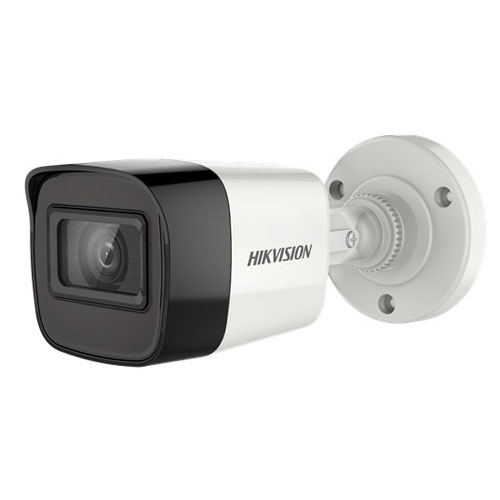Camera supraveghere exterior Hikvision TurboHD DS-2CE16H0T-ITPF, 5 MP, IR 20 m, 2.4 mm imagine