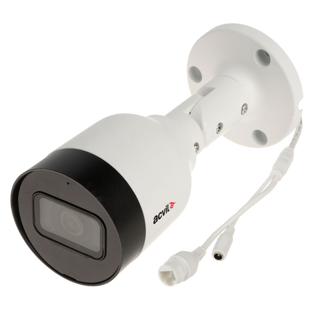 Camera supraveghere exterior IP Acvil ACV-EF30-5M 3.0, 5 MP, IR 30 m, 2.8 mm, microfon, PoE