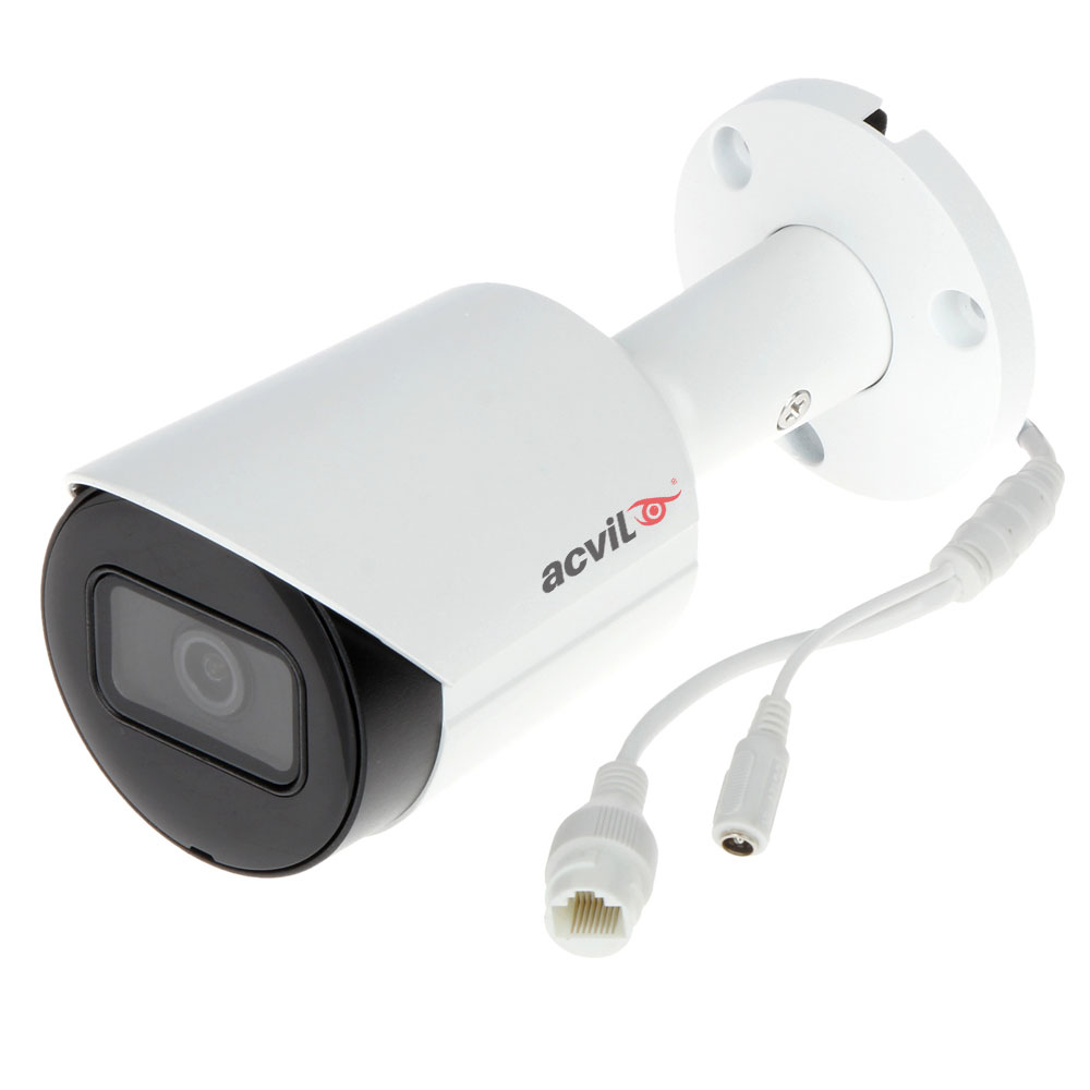 Camera supraveghere exterior IP Acvil ACV-IPEF30-4K 2.0, 8 MP, IR 30 m, 2.8 mm, slot card, PoE imagine spy-shop.ro 2021