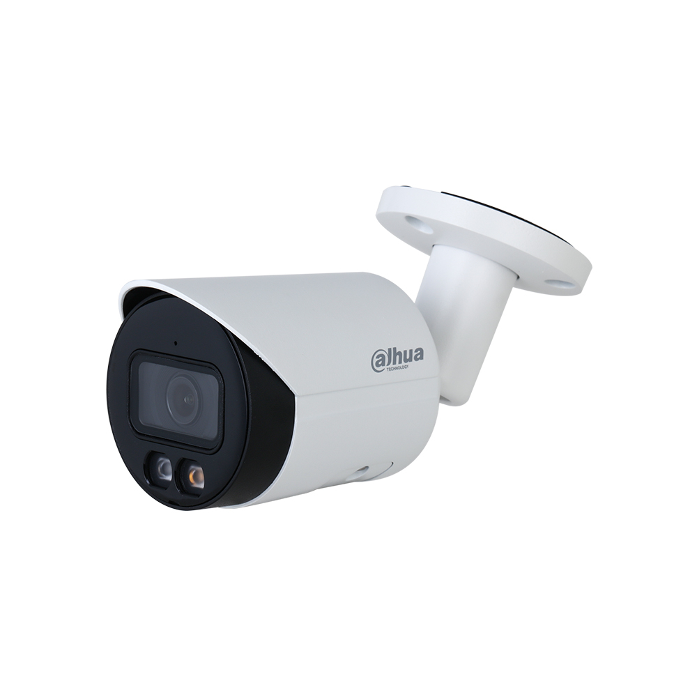 Camera supraveghere exterior IP Dahua cu iluminare duala WizSense IPC-HFW2549S-S-IL-0360B, 5 MP, lumina alba 30 m, 3.6 mm, slot card, PoE 3.6 imagine noua