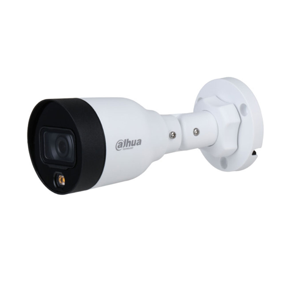 Camera supraveghere exterior IP Dahua Full Color IPC-HFW1239S1P-LED-0280B-S5, 2 MP, lumina alba 15 m, 2.8 mm, PoE la reducere 2.8